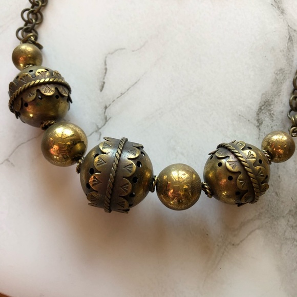 Unique vintage tribal boho necklace - Picture 2 of 6